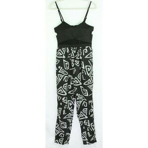 Fire Los Angeles Jumpsuit built-in bra Abstract